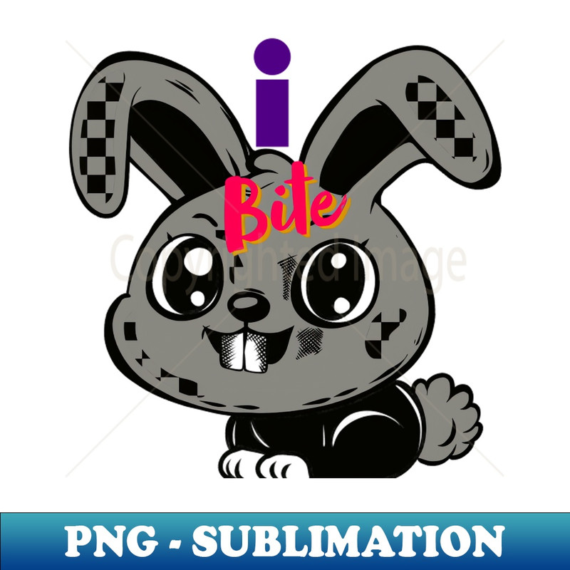 Friendly Bunny - PNG Transparent Sublimation Design