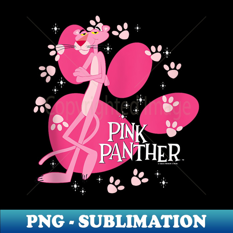 Pink Panther Walk all Over - Exclusive PNG Sublimation Download