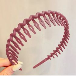 Hairbands For Women Trendy Toothed Non-slip Hair Combs