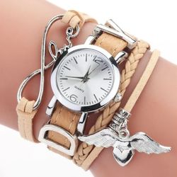 Reloj Mujer PU Leather Strap Bracelet Women Quartz