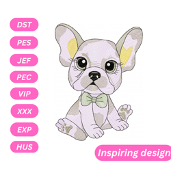 dog perri embroidery design, machine embroidery design, instant download