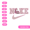 Nike Embroidery Design File Swoosh Nike Embroidery Design Pes New Nike Embroidery Instant Download 0
