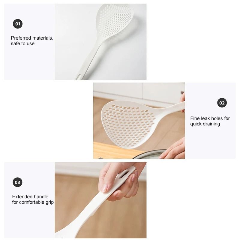 Durable Food Strainer Spoon