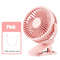 USB Rechargeable ClipOn Mini Desk Fan With 360 Rotation 6