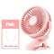 USB Rechargeable ClipOn Mini Desk Fan With 360 Rotation 6