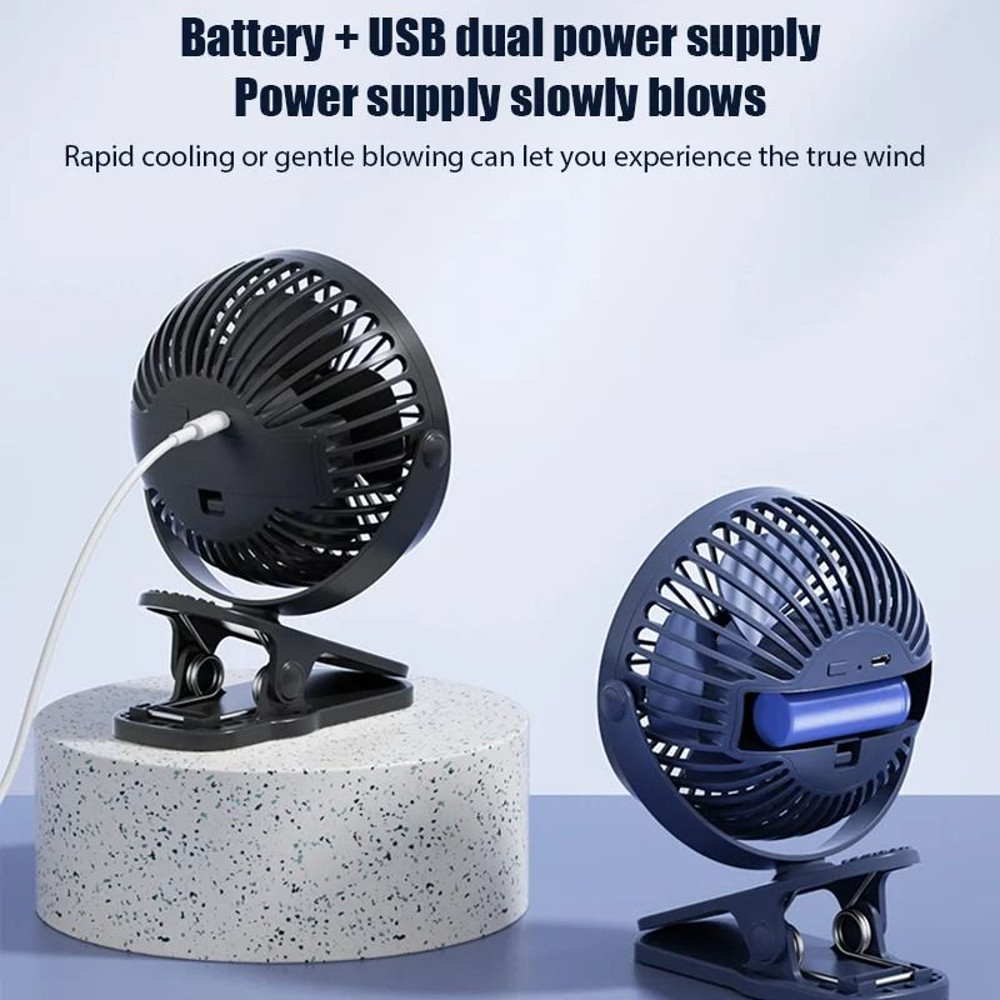 Quiet USB Desk Fan for Office