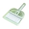 Mini brush and pan set for desk cleaning