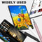 Universal 2in1 Stylus Pen Double Headed High Sensitivity Replaceable Nib For Tablet Smartphone 3