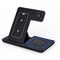 Foldable 3 In 1 Wireless Charger Pad Stand Fast Charging Dock Station for iPhone Apple Watch