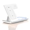 Foldable 3 In 1 Wireless Charger Pad Stand Fast Charging Dock Station for iPhone Apple Watch