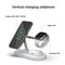 Fast Wireless Charging Station 3in1 Charger Stand for iPhone 1216 Apple Watch 410 AirPods 23