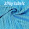 Breathable Cooling Towel Chilly Sports  Yoga Towel with Portable Storage for Indoor  Outdoor Use