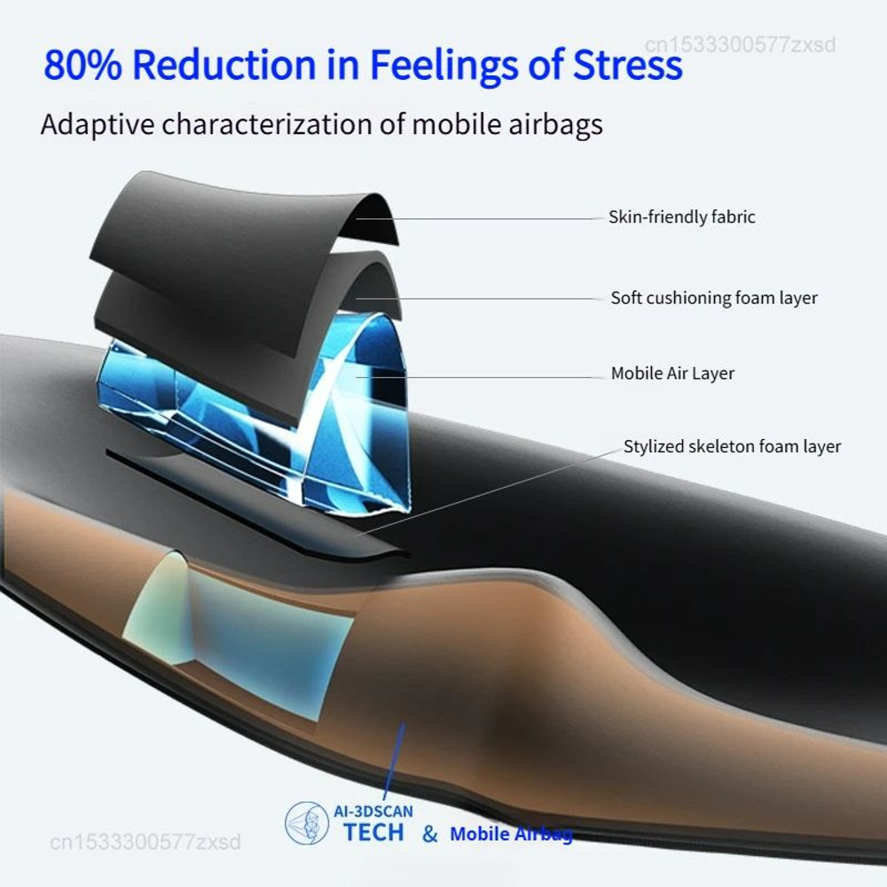 Dreamlight 4S Eye Mask  3D Stereoscopic Sleep Aid For Men  Women 100 Light Blocking Comfortable Tra 2