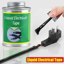 liquid electrical insulation tape, waterproof rubber sealant for wire & cable repair, fast-drying line glue paste