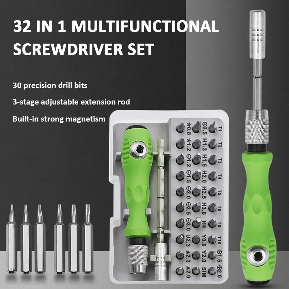 Multifunctional Magnetic Screwdriver Set Torx Phillips Bits For Phone Watch PC Laptop And Electroni 1