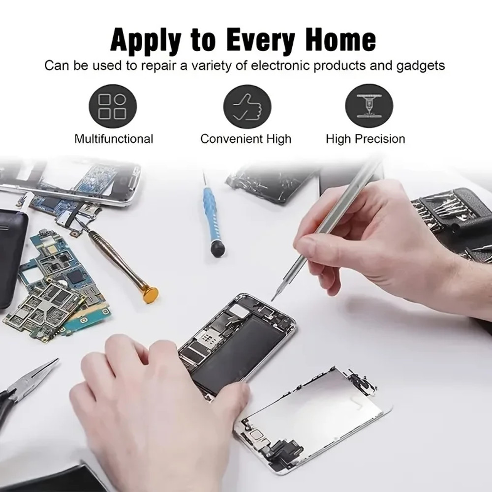 Magnetic Mini Screwdriver Set 24Piece Pocket Precision Repair Tool For PC Phone  Electronics 4