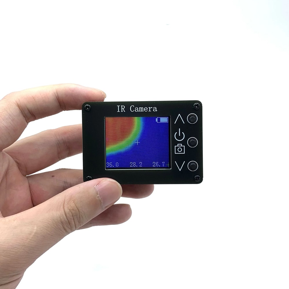 Pixel Digital Infrared Thermal Imaging Camera Temperature Sensor Portable Thermal Imager With LCD D 3