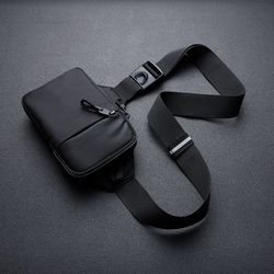 trendy unisex chest bag, large capacity crossbody for fitness, sports & leisure