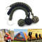 Outdoor SelfDefense Monkey Fist Keychain Paracord Survival Tool With Steel Ball 4