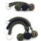 Outdoor SelfDefense Monkey Fist Keychain Paracord Survival Tool With Steel Ball 5