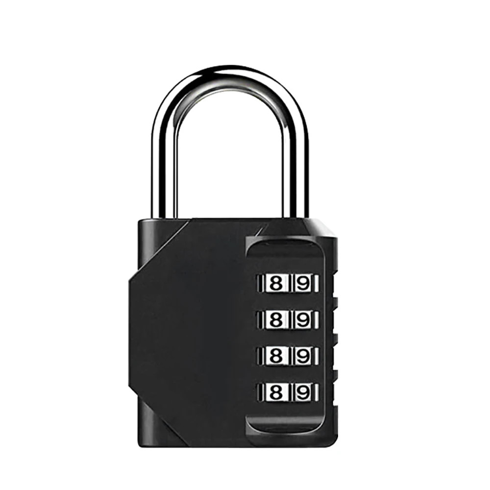 Waterproof Combination Lock 4Digit Resettable Heavy Duty Padlock For Outdoor Use 5
