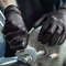 Industrial Black Nitrile Gloves Heavy Duty Disposable Gloves With Diamond Textured Grip Ideal For M 5