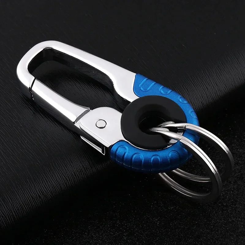 Premium Stainless Steel Keychain Buckle For Men HeavyDuty Carabiner Hook Outdoor Climbing Key Ring 0