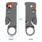 Straight Electrical Stripping Pliers Stainless Steel Cable Stripper With Insulated Handle  Hexagon  1