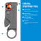 Straight Electrical Stripping Pliers Stainless Steel Cable Stripper With Insulated Handle  Hexagon  6