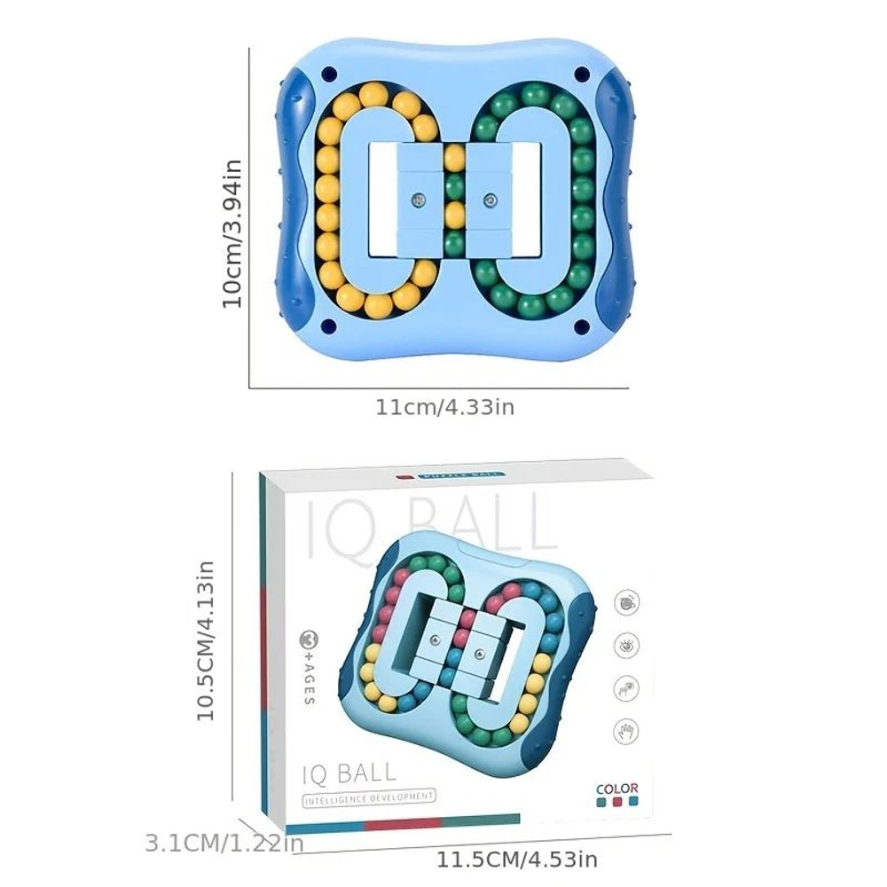 Rotating Magic Bean Fingertip Toy Montessori Educational Puzzle Game For Kids  Adults IntelligenceB 1