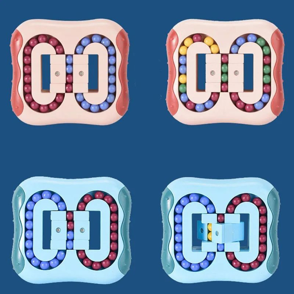 Rotating Magic Bean Fingertip Toy Montessori Educational Puzzle Game For Kids  Adults IntelligenceB 3