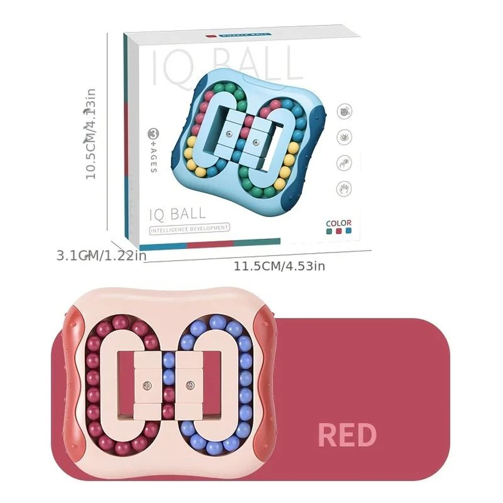 Rotating Magic Bean Fingertip Toy Montessori Educational Puzzle Game For Kids  Adults IntelligenceB 7