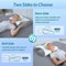 Ergonomic Memory Foam Pillow Cervical Orthopedic Neck Support For Sleeping Travel 2