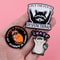 Funny Raccoon Quote Lapel Pins Cute Animal Brooches For Women Backpack Badges Costume Accessories I 0
