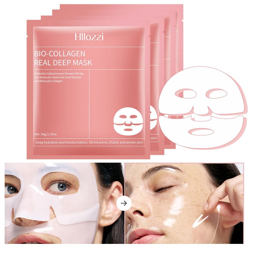 Collagen Sleeping Mask Set Hydrating Moisturizing  Whitening For Smooth Translucent Tender Skin 0