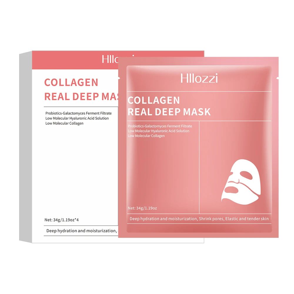 Collagen Sleeping Mask Set Hydrating Moisturizing  Whitening For Smooth Translucent Tender Skin 6
