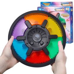 creative electronic memory game toy, handheld puzzle machine with light & sound for kids & brain training