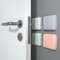Self Adhesive Door Stopper Silicone Handle Bumpers Mute AntiShock Wall Protection Pad Ideal For Hom 0
