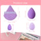 Makeup Tool Set With Giant Soft Makeup Egg Sponges Ideal For Powder Base Corner Setting Best For N 5