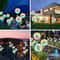 LED Solar Outdoor Dandelion Lights Colorful Scallion Ball Garden Lawn Lights For Patio Walkway Yar 2