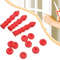 20pcs Caulk Cap Glass Glue Tip Sealing Cap Red Latex Protective Covers For Caulking Gun Nozzles  Ba 3