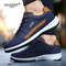 Waterproof Leather Sneakers For Men Comfortable Casual LaceUp Vulcanized Shoes 0