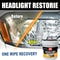Car Headlight Restoration Polishing Kit Scratch Remover Oxidation Cleaner For Headlamp Repair Head 4