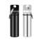 Waterproof Aluminum Pill Box Case With Sealed Storage Flat Head Alloy Cartridge And Keychain Ideal  1