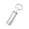Waterproof Aluminum Pill Box Case With Sealed Storage Flat Head Alloy Cartridge And Keychain Ideal  4