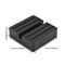 Universal Rubber Jack Pad Support Pinch Weld Slotted Floor Frame Rail Adapter Car Removal Repair To 6