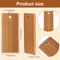 Natural Bamboo Tags 50pcs Unfinished Wood Blanks For Keychain Rings Engraving 4