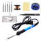 Adjustable Temperature 60W Electric Soldering Iron 110V220V Precision Welding Repair Tool 1