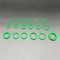 O Ring Assortment Kit 18 Sizes NBR Rubber Sealing Rings Automotive AC System Air Conditioning Gaske 3
