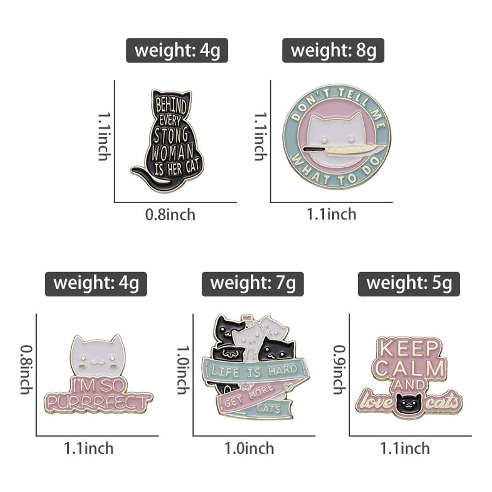 Punk Witch Skull Ghost Enamel Pin Brooch Set Cartoon Frog Black Bird Lapel Badge For Clothes Bags J 2